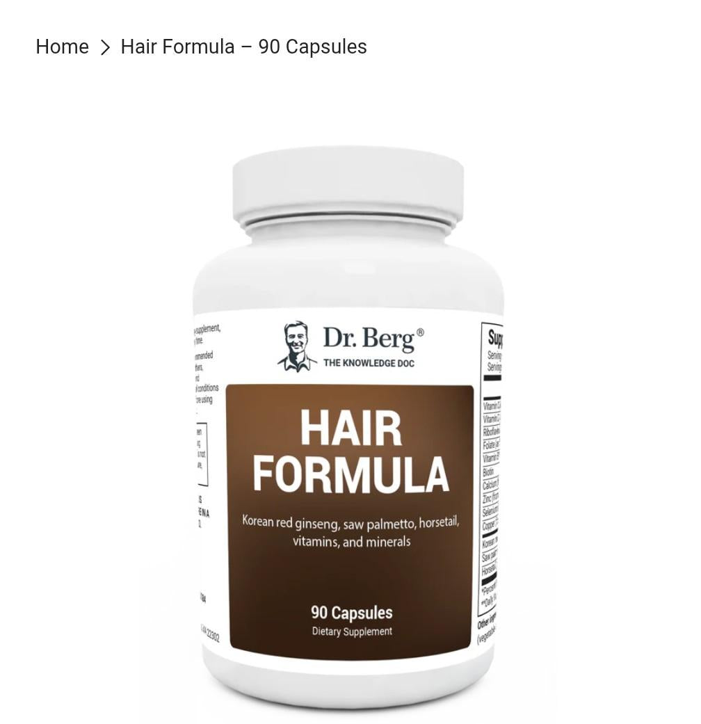 Dr Berg Hair Formula