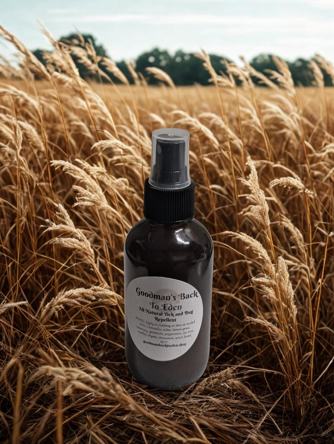 All Natural Tick & Bug Spray