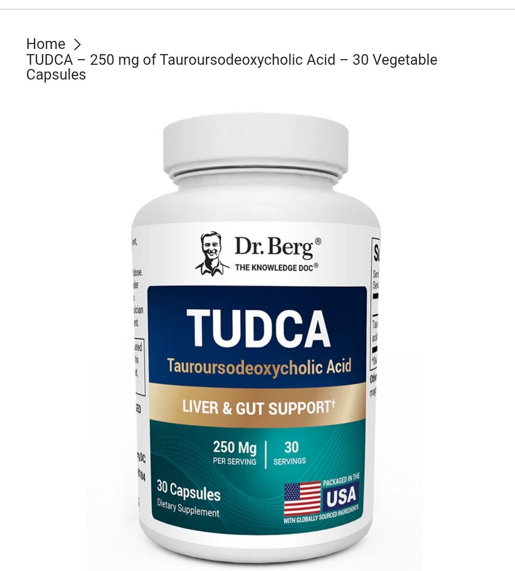 Dr Berg Tudca