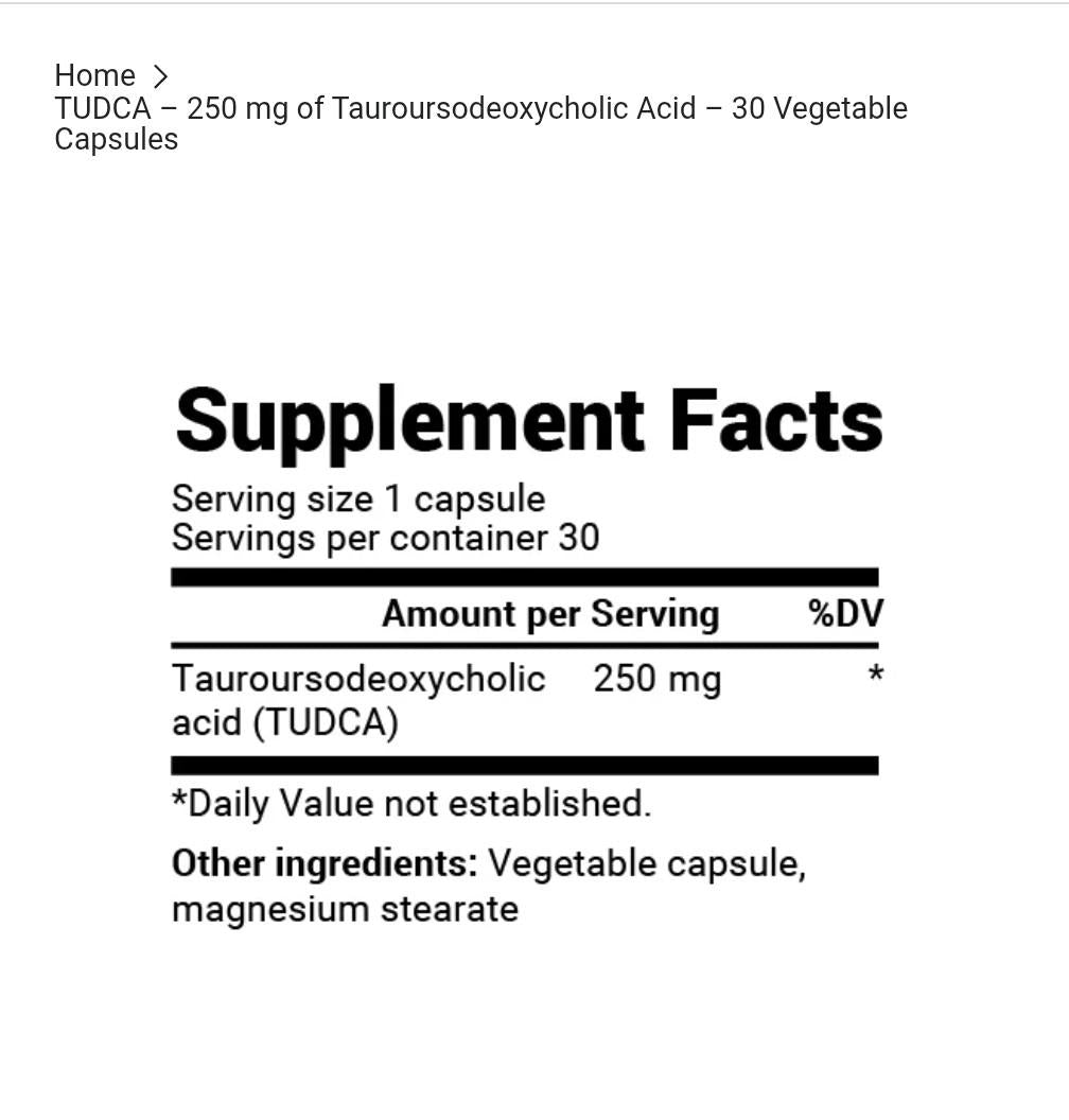 Dr Berg Tudca